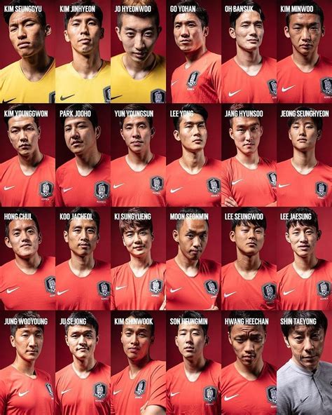 월드컵 한국 선수 명단